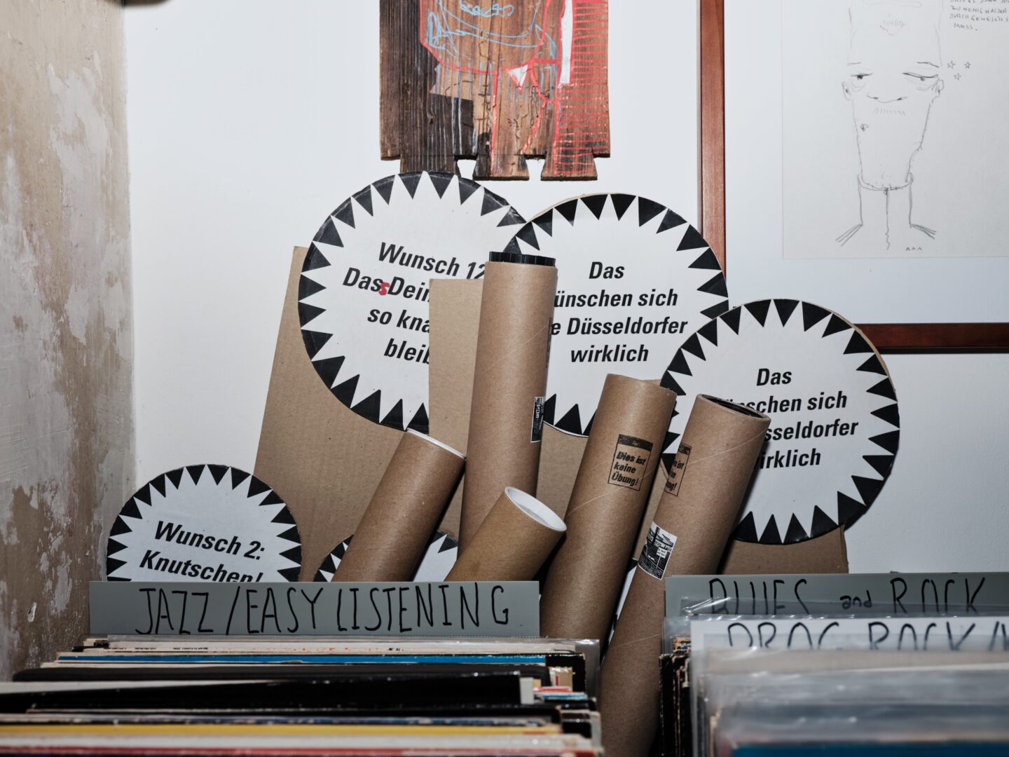 Kruschtelecke im STudio von Orion Qubo, dem Interior Design Label aus Düsseldorf.