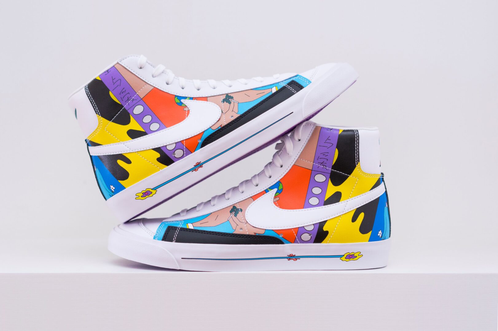 Customized High Top von Nike.