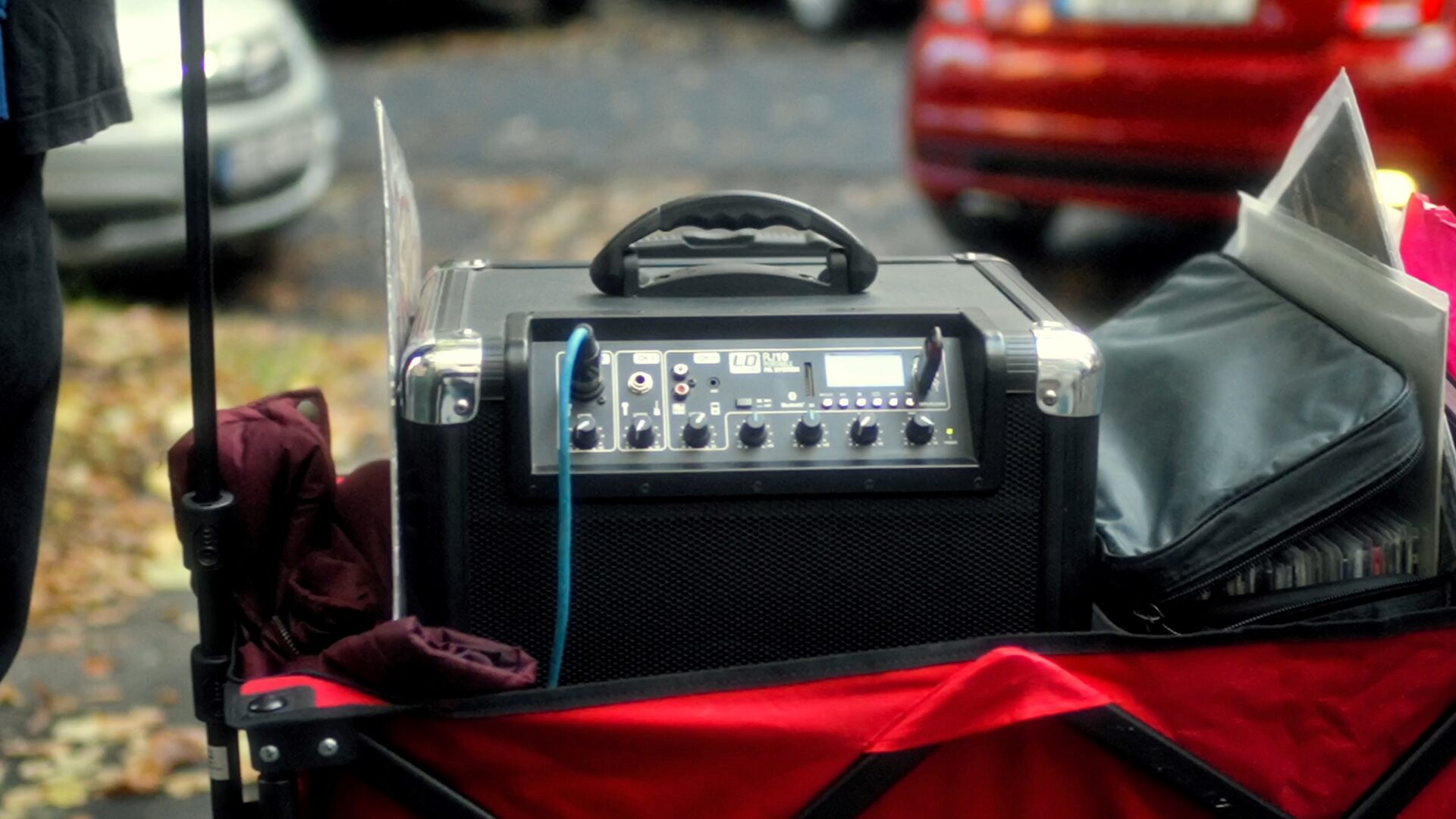 Portables Soundsystem.