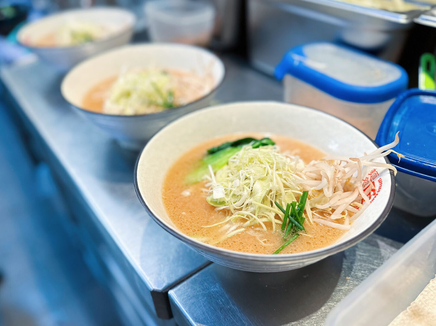 Vegetarische Ramen aus dem Restaurant Takumi.