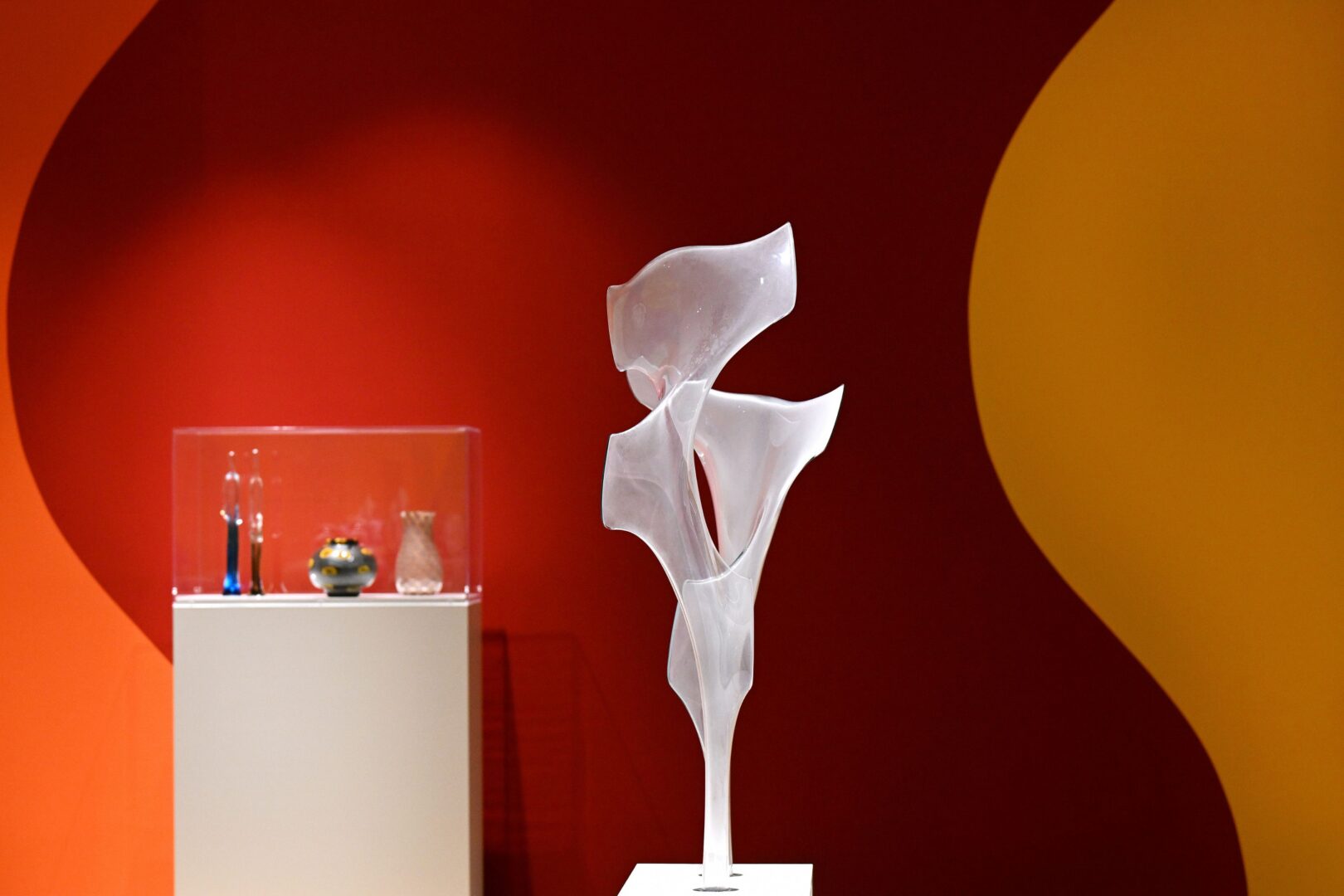 Ansicht der Ausstellung Mythos Murano.