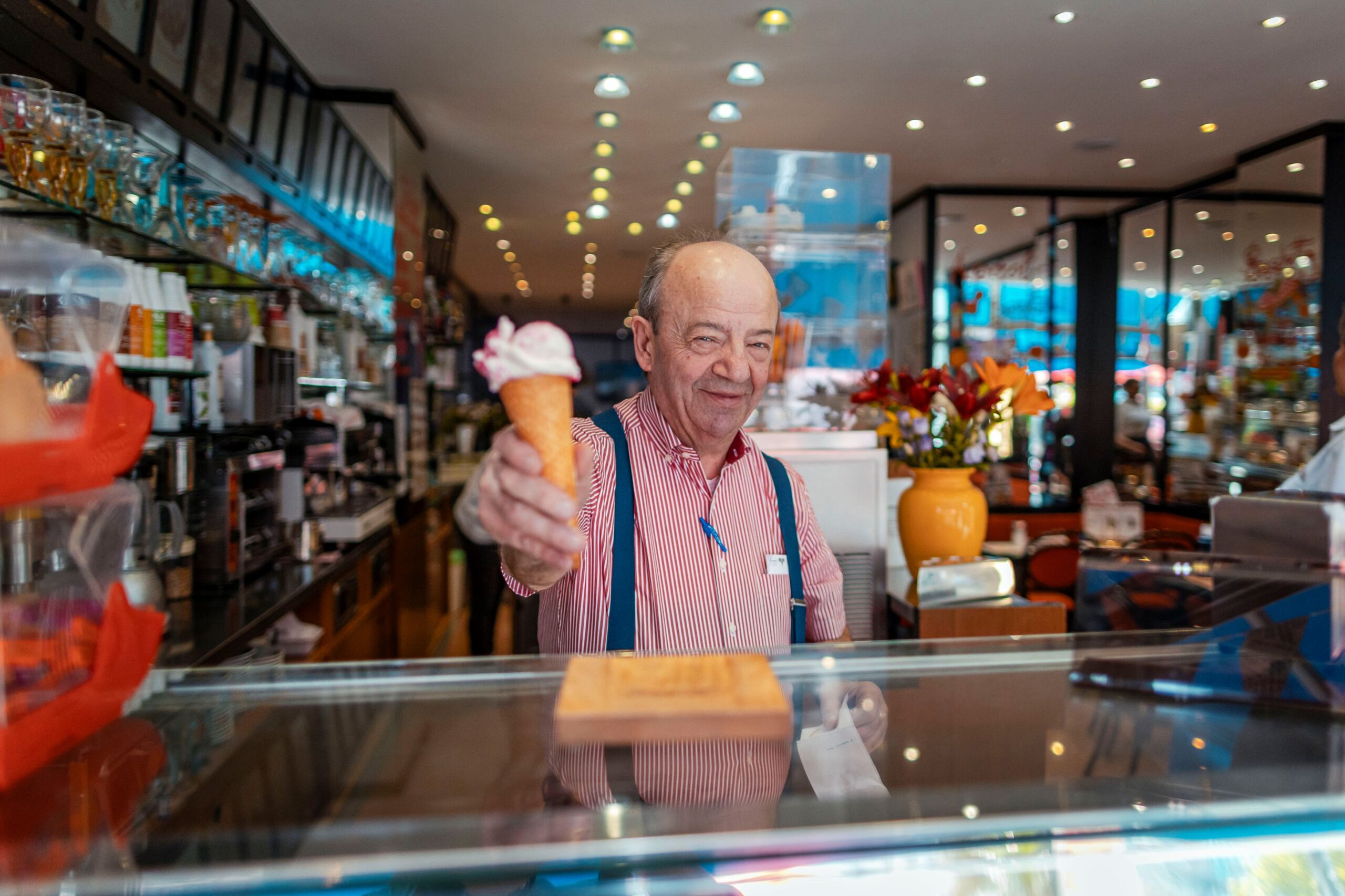 Das Eiscafé am Worringer Platz – Ein Interview mit Roberto Tomasella