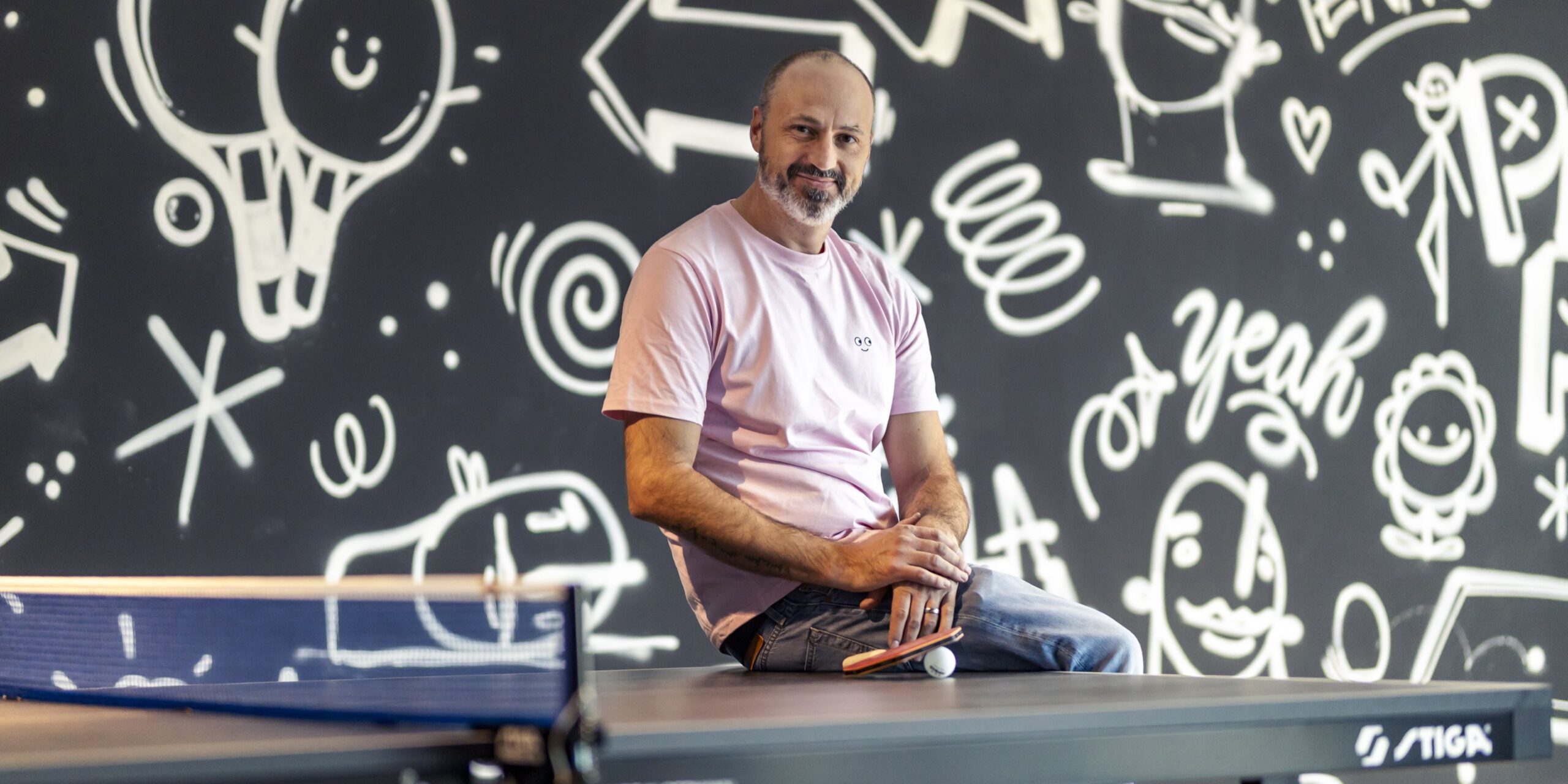 Balla Balla mit Alain Bieber – Der Pingpong Pop-up zwischen Kunst & Kö