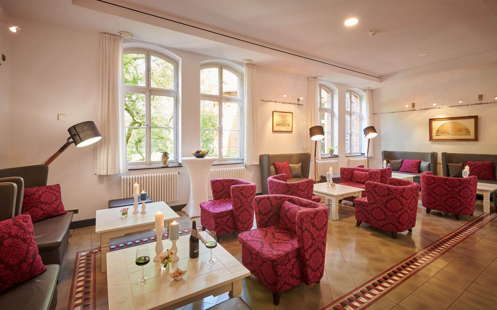 Lounge des Hotel Mutterhaus.